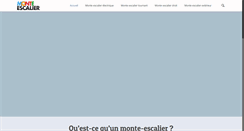 Desktop Screenshot of monte-escalier.org
