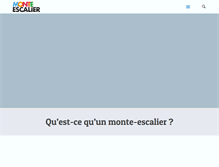 Tablet Screenshot of monte-escalier.org